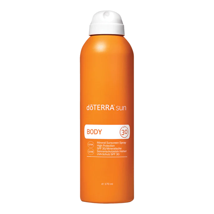 doterra sun body mineral sunscreen spray