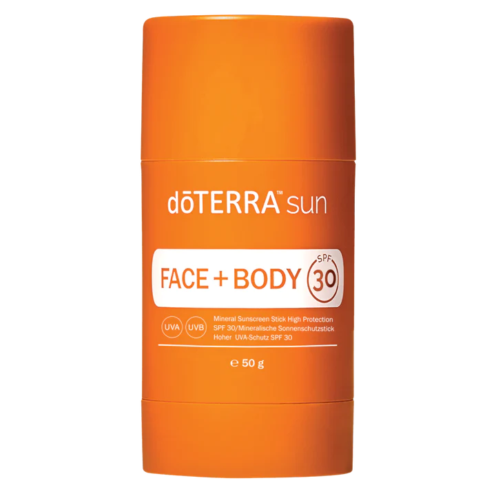 doterra sun face and body mineral sunscreen stick